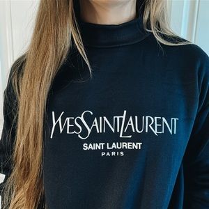 YSL sweatshirt never worn brand new size small
